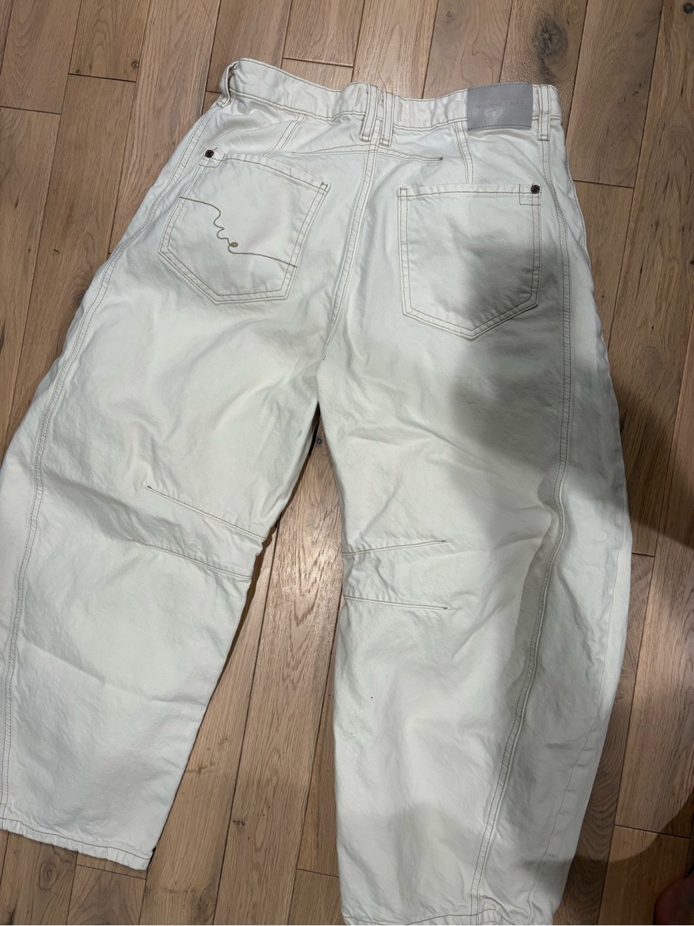 Free People Good Luck Barrel Jeans - Picture 3 of 4